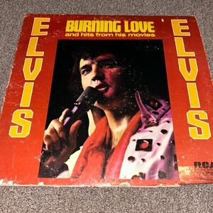 **6/$20** Elvis Presley Burning Love & Hits From His Movies Vol 2 Vinyl LP